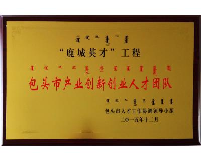 鹿城英才包頭市產(chǎn)業(yè)創(chuàng)新創(chuàng)業(yè)人才團(tuán)隊(duì)
