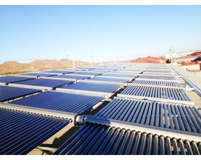 包頭卜漢圖村太陽(yáng)能采暖、熱水工程